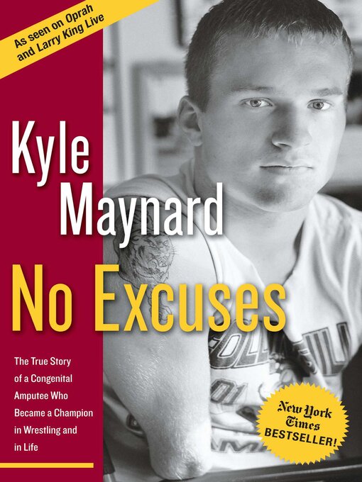 Title details for No Excuses by Kyle Maynard - Wait list